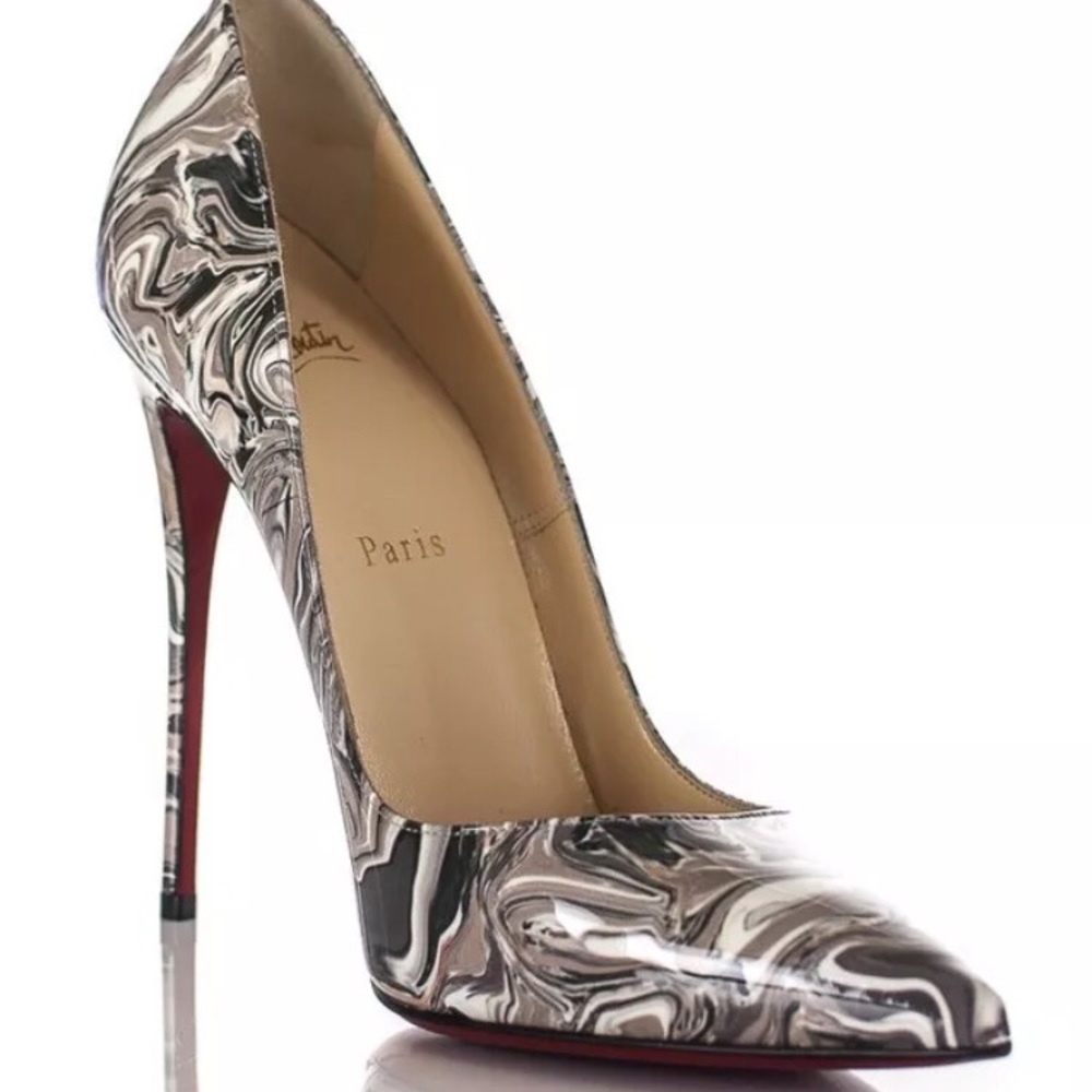 *SOLD* New CL Marbled So Kate 120 Pumps-Euro 41